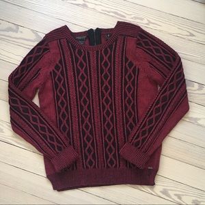 Maison Scotch Knit 100% Cotton Sweater